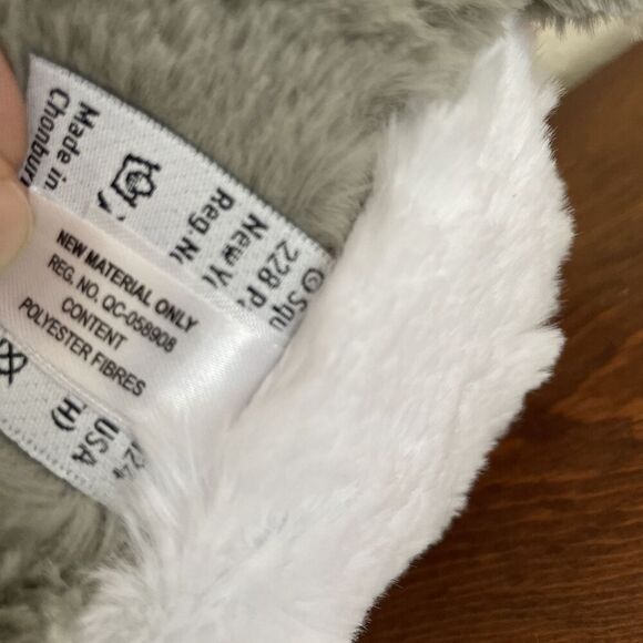 Squishable Great White Shark 12” Plush Animal Gray Stuffed‎ Animal Gray w/ Teeth - Picture 9 of 10